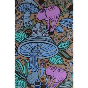 3D Shroom Teacher Tapestry by Sunshine Joy